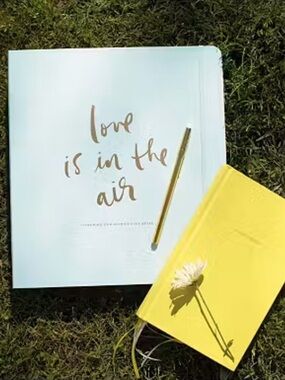 kate spade Bridal Planner - Light Blue with Gold Foil NWT